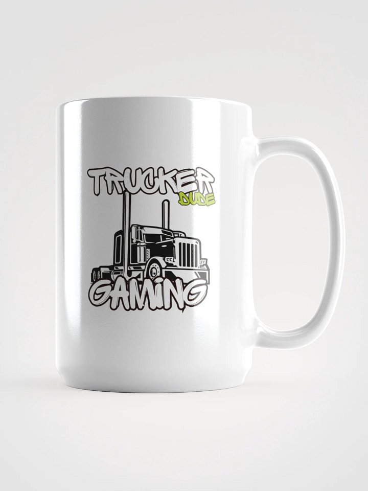 Trucker Dude Gaming Emblem Mug product image (1)