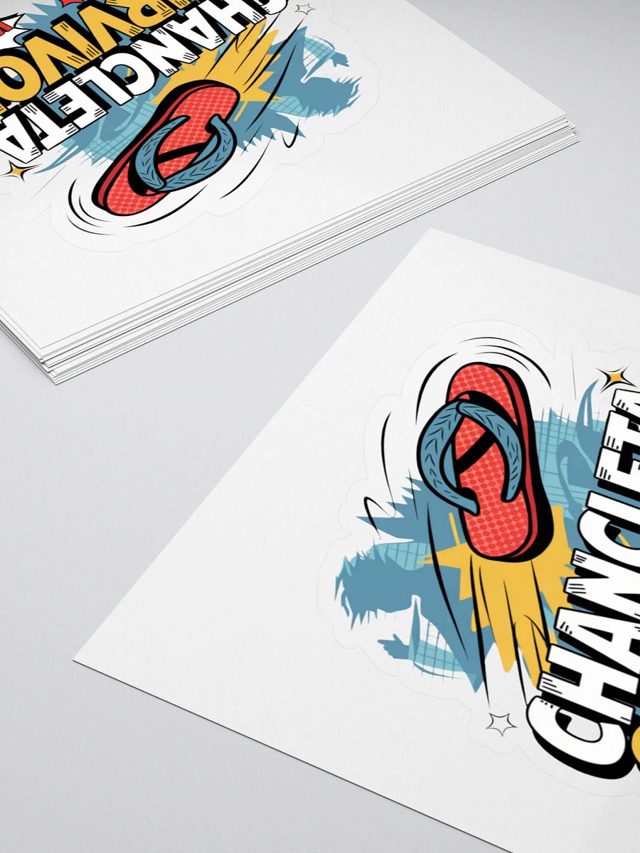 Wham! Chancleta Survivor Sticker product image (4)