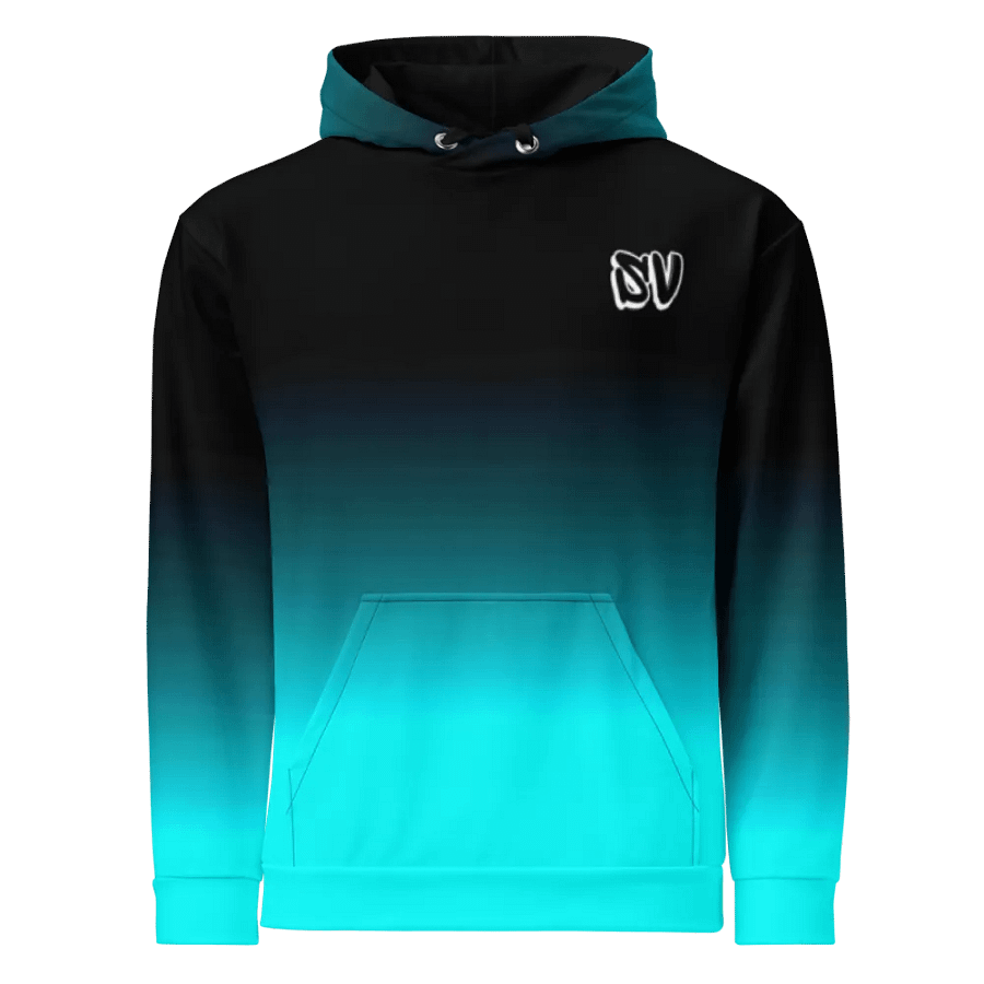 STRAIGHT VIBIN NEON COLOR FADE STYLE TANJIRO DEMON SLAYER HOODIE product image (1)