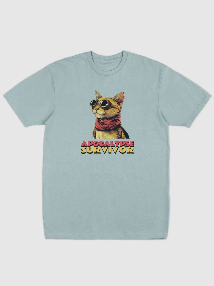 Apocalypse Survivor Aviator Cat Tee product image (1)