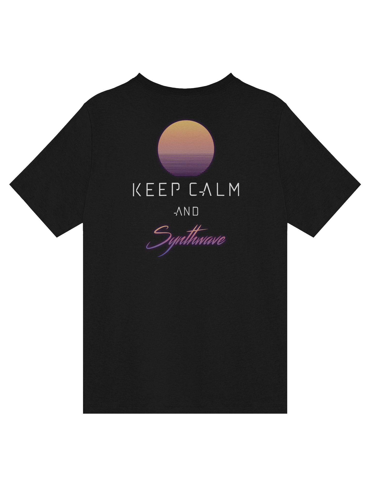 Keep Calm and Synthwave Women's V-neck product image (26)