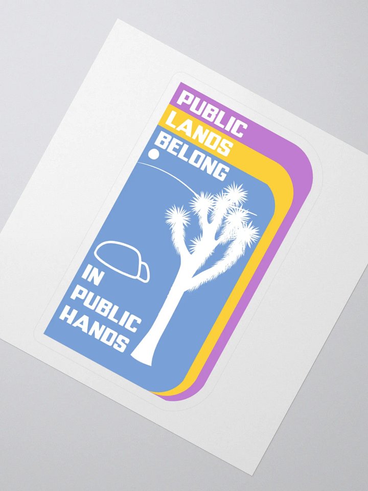 Public Lands Belong in Public Hands - Chuckwalla product image (2)
