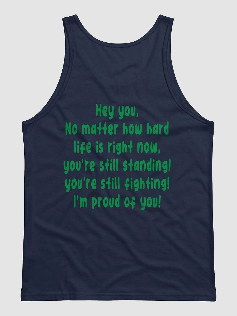 hey you male navy tank top product image (2)