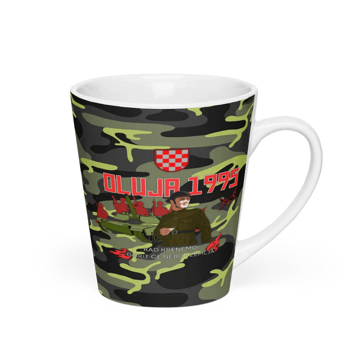 OLUJA KNIN 1995 Latte Mug product image (2)