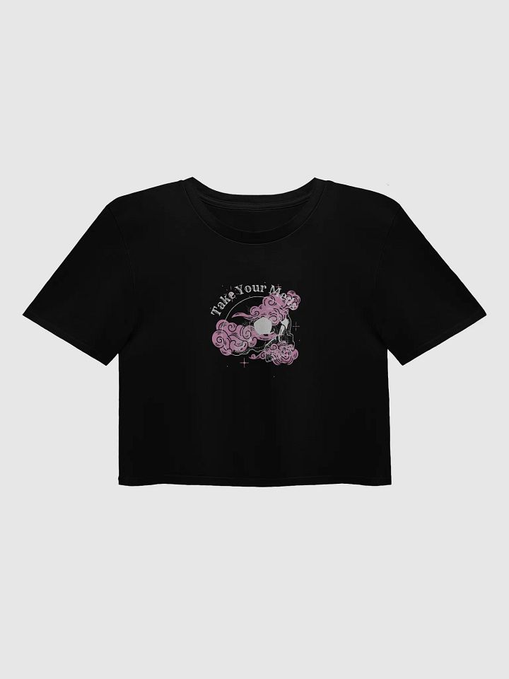 Take Your Meds Cropped Tee (Black) product image (1)