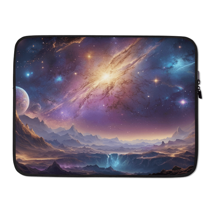 Celestial Convergence | REIDOS Sonic Healing Laptop Sleeve product image (2)