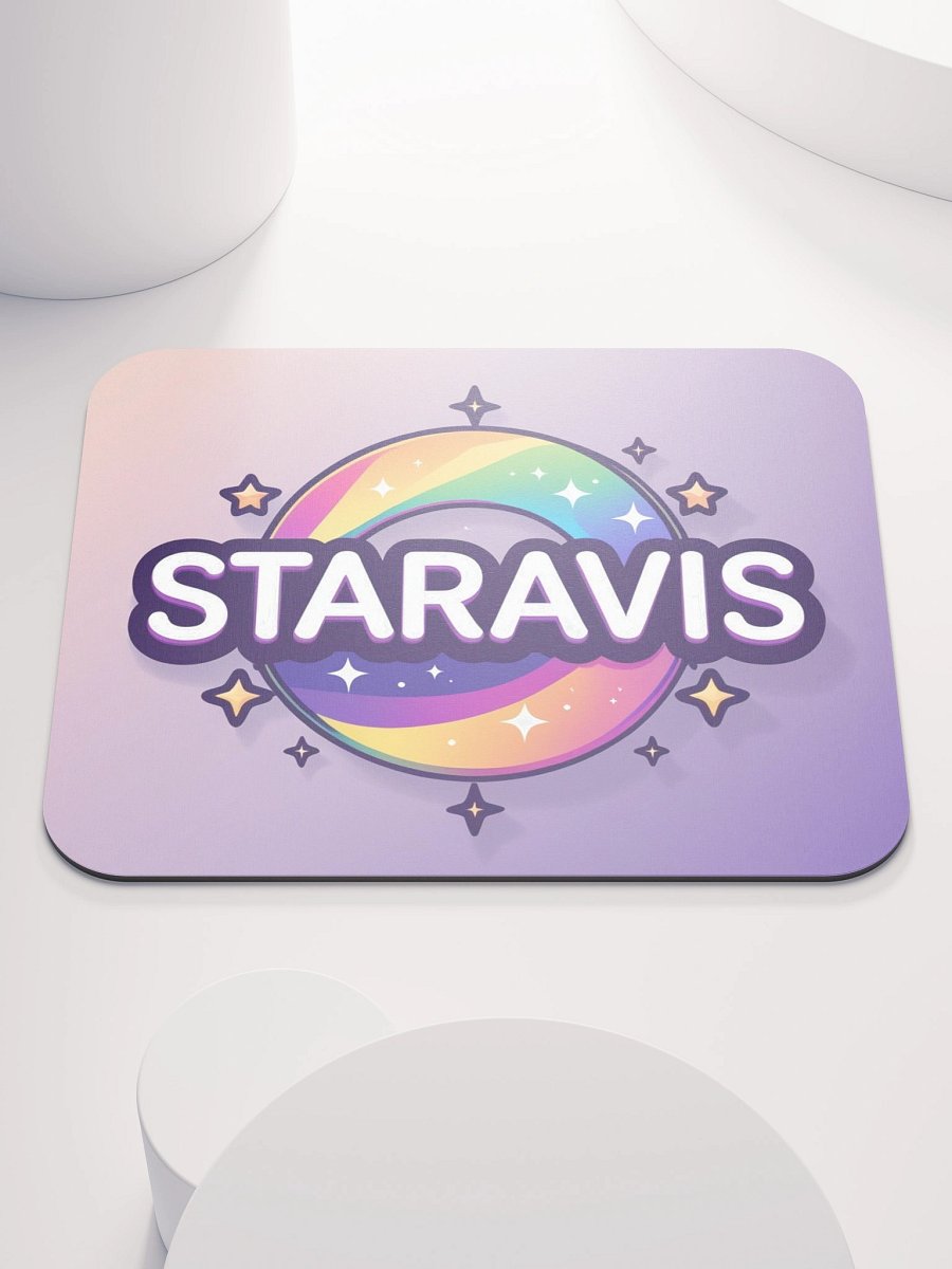 Rainbow Star Mouse Pad product image (1)