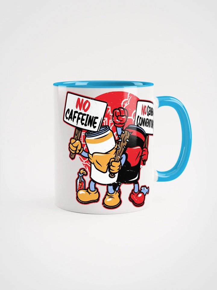 No Caffeine No Geneva Conventions Mug product image (6)