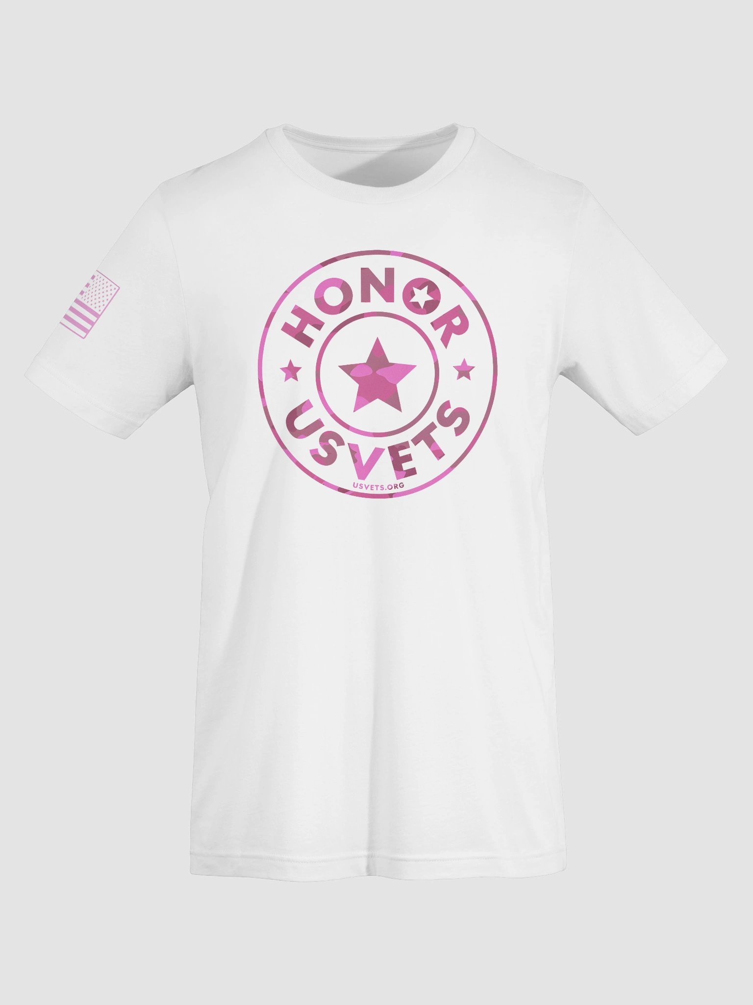 Pink HONORUSVETS Star Tee product image (27)