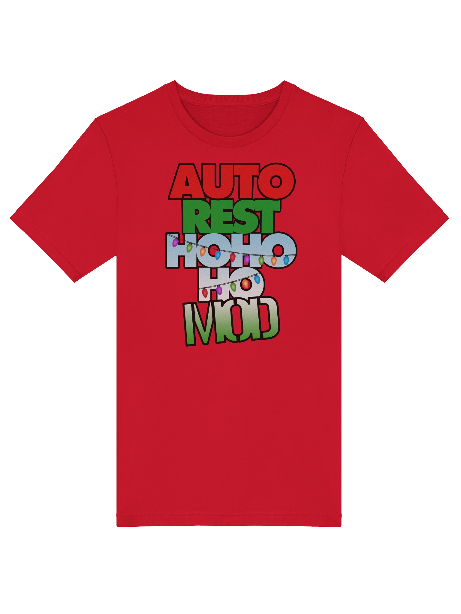 AutorestHoHoHoMod Christmas T-Shirt product image (15)