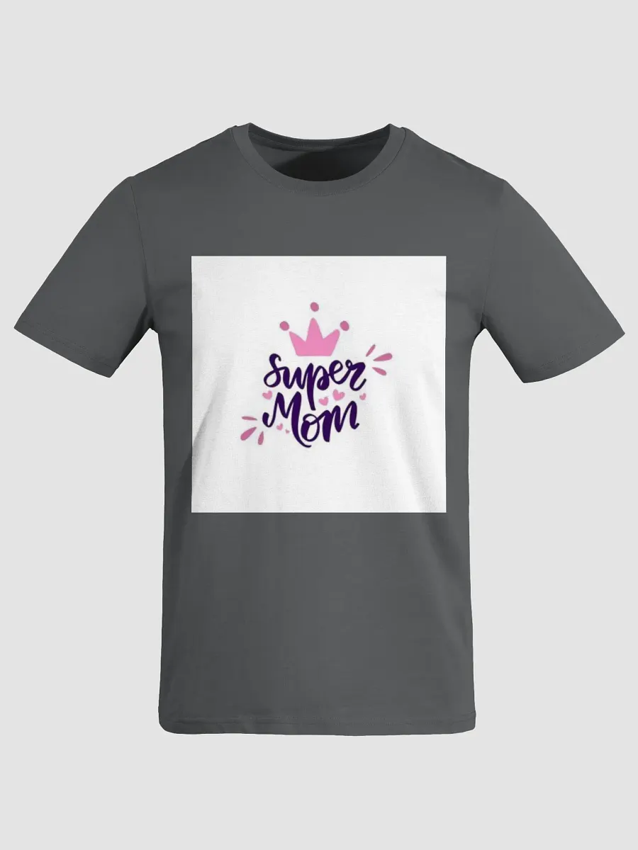 Woman Super Mom Organic Cotton T-Shirt product image (1)