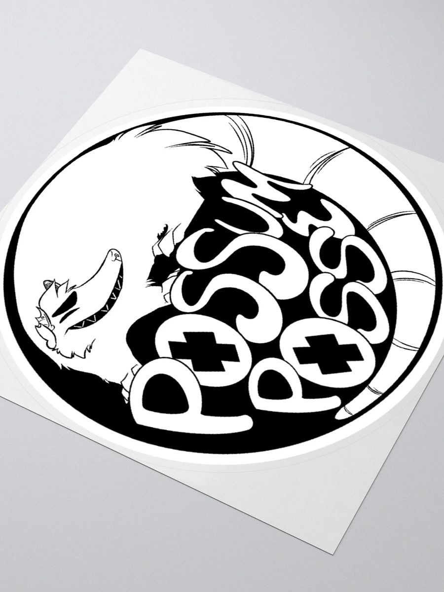 Possum Posse Sticker WHT product image (9)