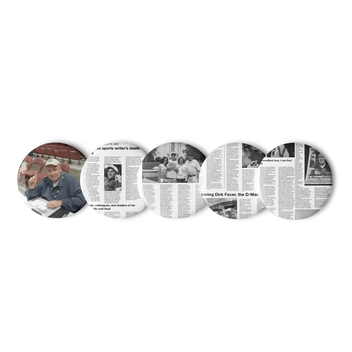 Doit4Dirk Buttons Newspaper Series product image (1)
