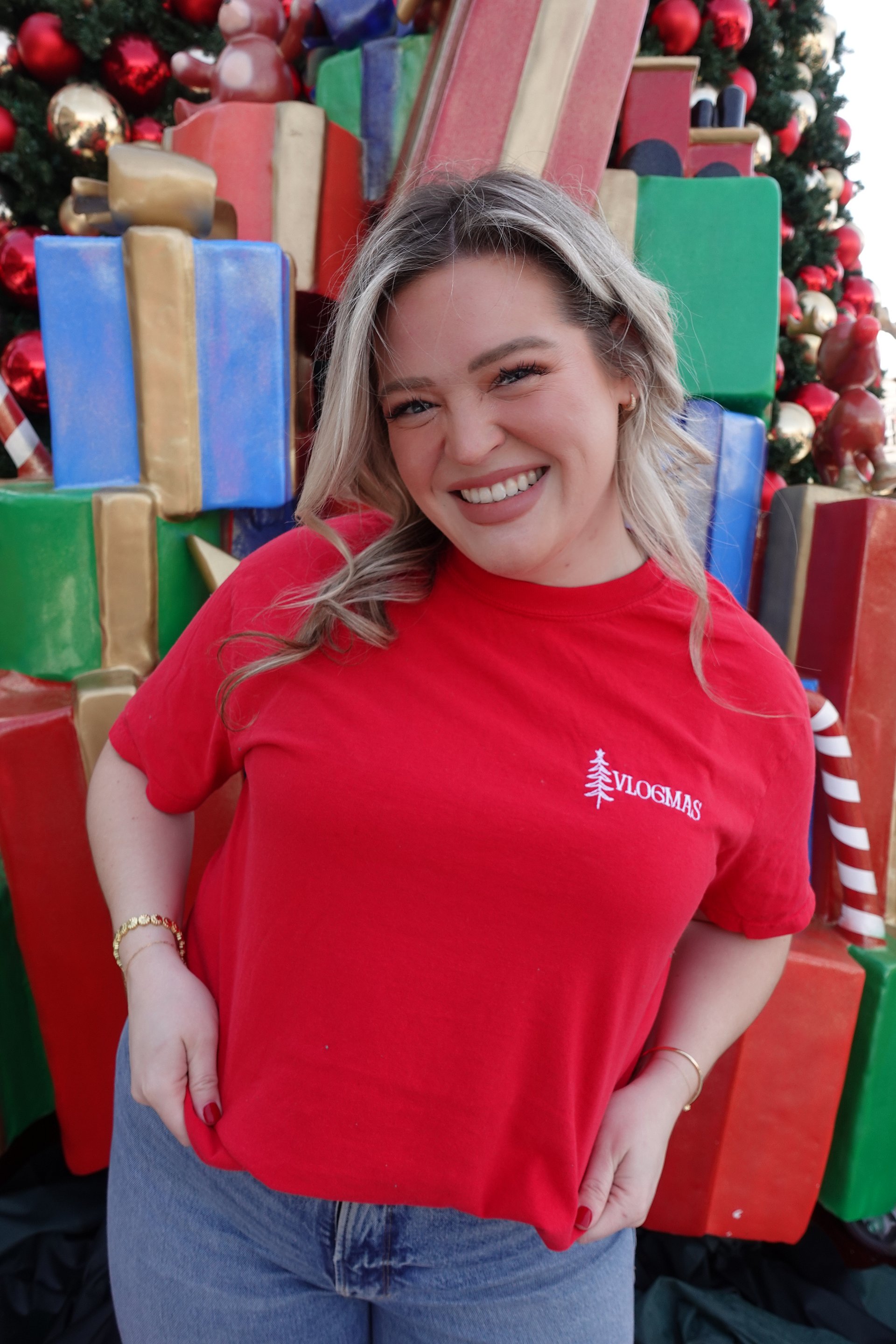Vlogmas Embroidered Tee product image (1)