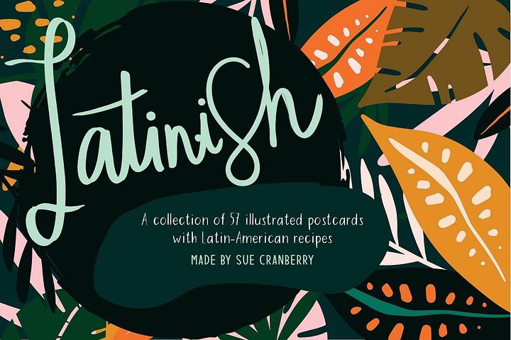 Latin-ish Postcard Collection - 57 PRINTABLE POSTCARDS product image (1)
