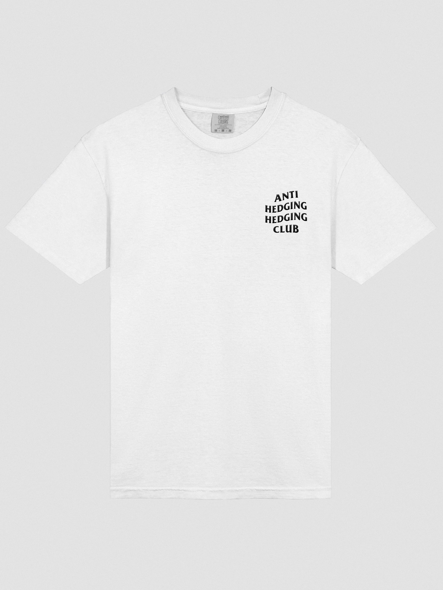 Anti Hedging Hedging Club T-Shirt 👕 product image (3)