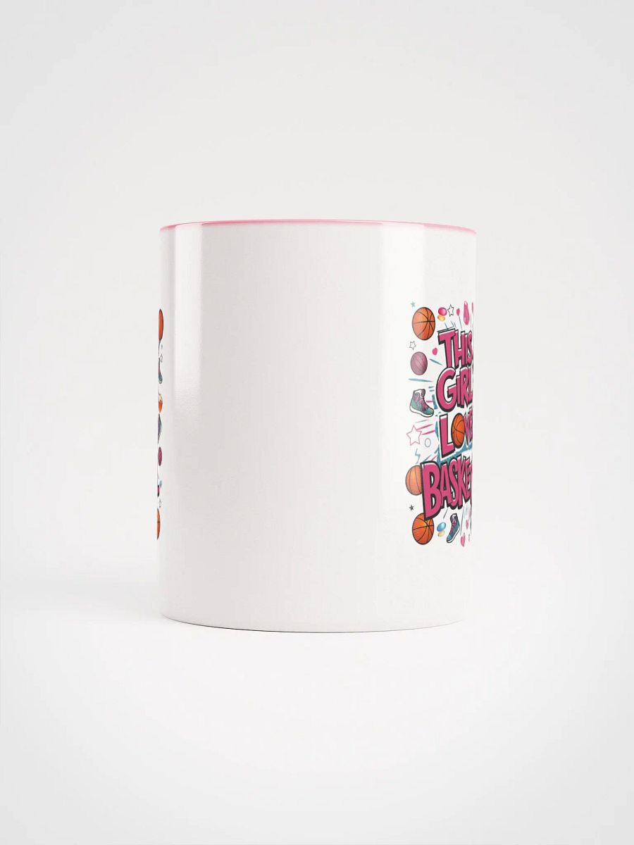 This girl Loves basketball mug product image (5)