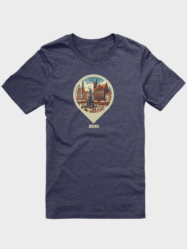 Ultimate Comfort Classic T-Shirt | AI Design Bremen city product image (2)