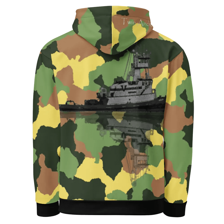 Camouflage & Green Hudson VB Reflection Hoodie product image (7)