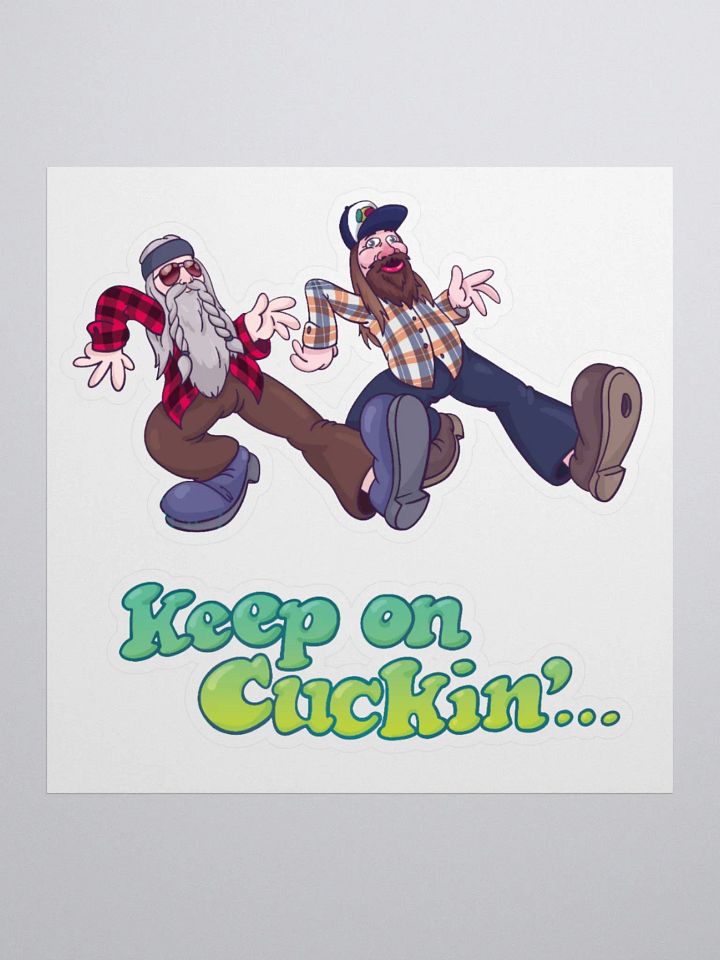 Keep on Cuckin' Sticker product image (1)