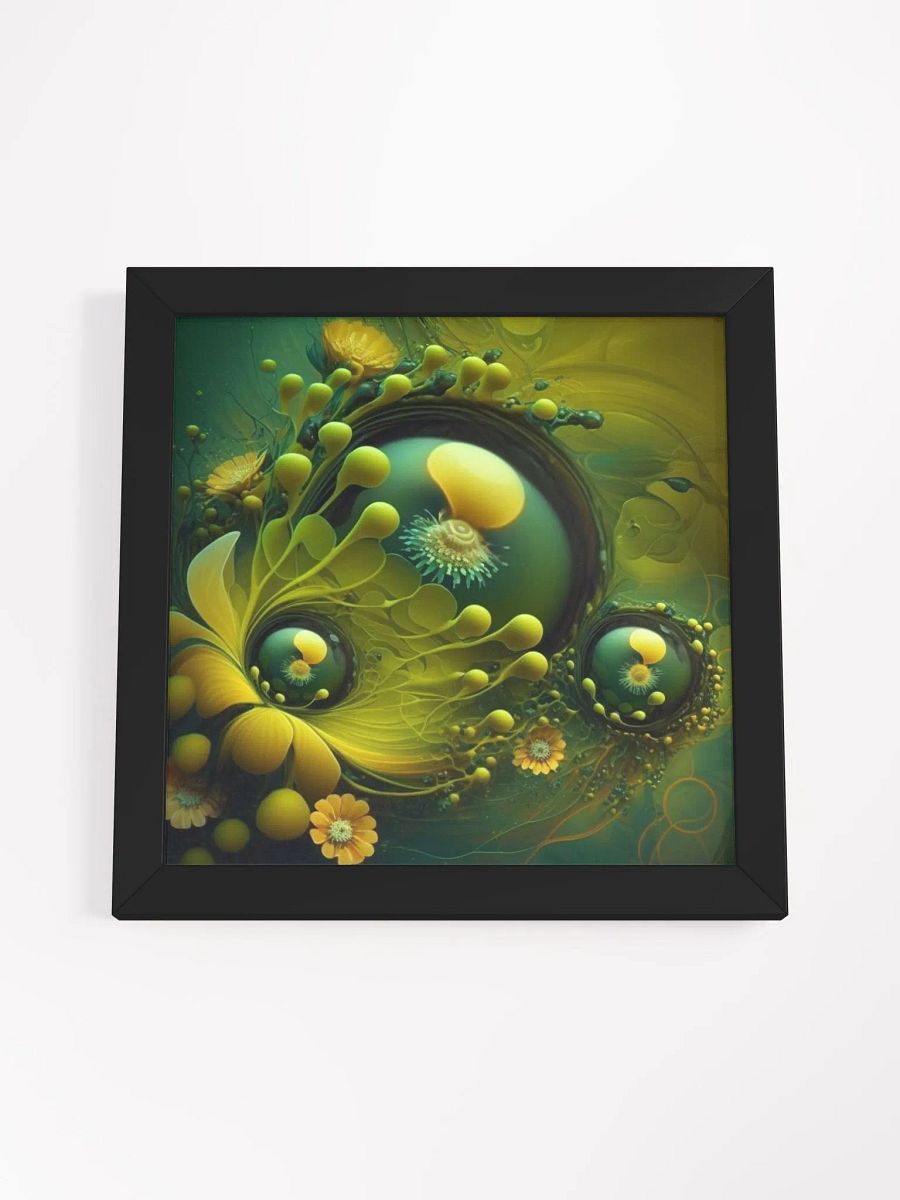 Willow the Wisps Green Flowers Wall Art product image (3)