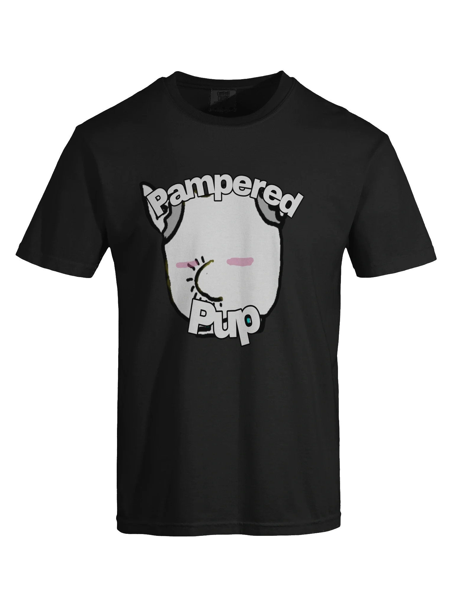 Pampered Pup (Blushing) heavyweight T-Shirt product image (7)