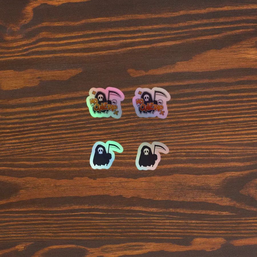 Holographic One Tap Sticker Collection product image (3)