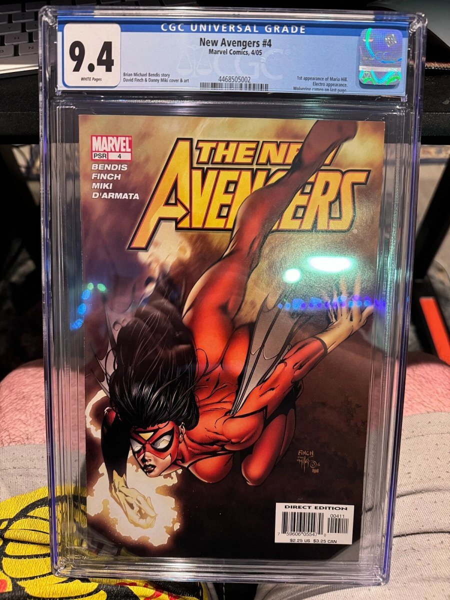 New Avengers #4 (2005) | CGC 9.4 | 1st Appearance of Maria Hill product image (1)