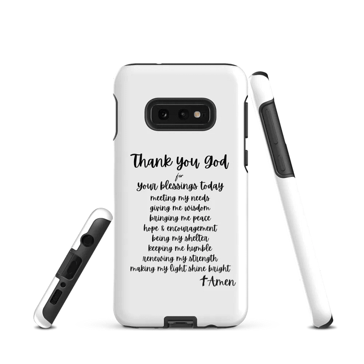 Gratitude Prayer Samsung® Tough Case product image (2)