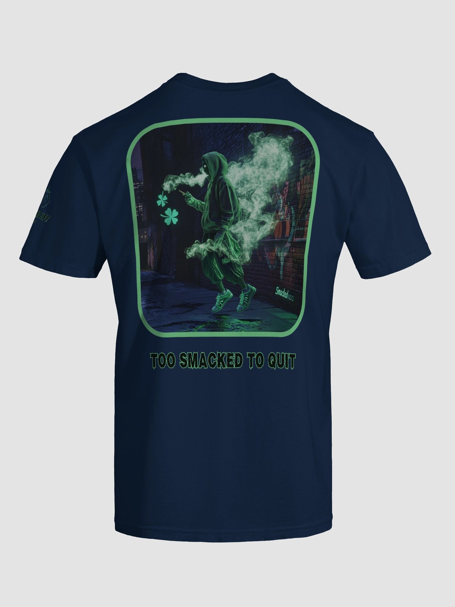 Too Smacked to Quit - 420 Tee product image (21)