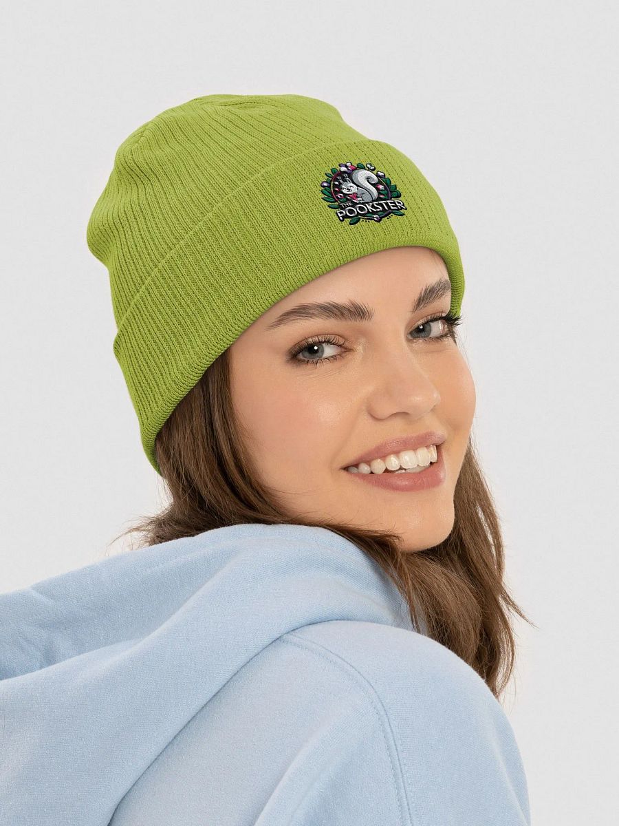 Organic Cotton Embroidered Beanie: The Pookster product image (7)