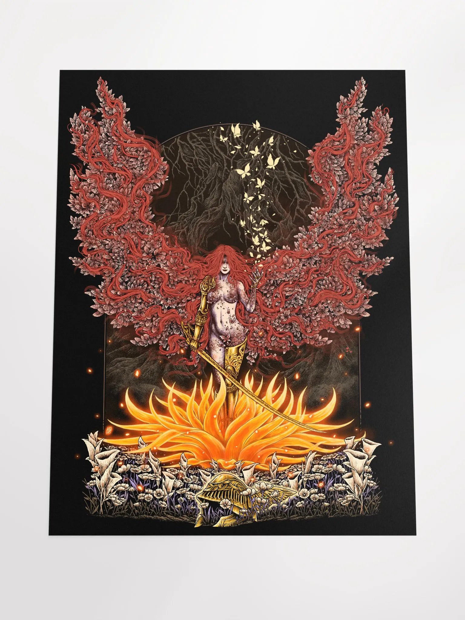 Scarlet Flower — Wall Art product image (4)