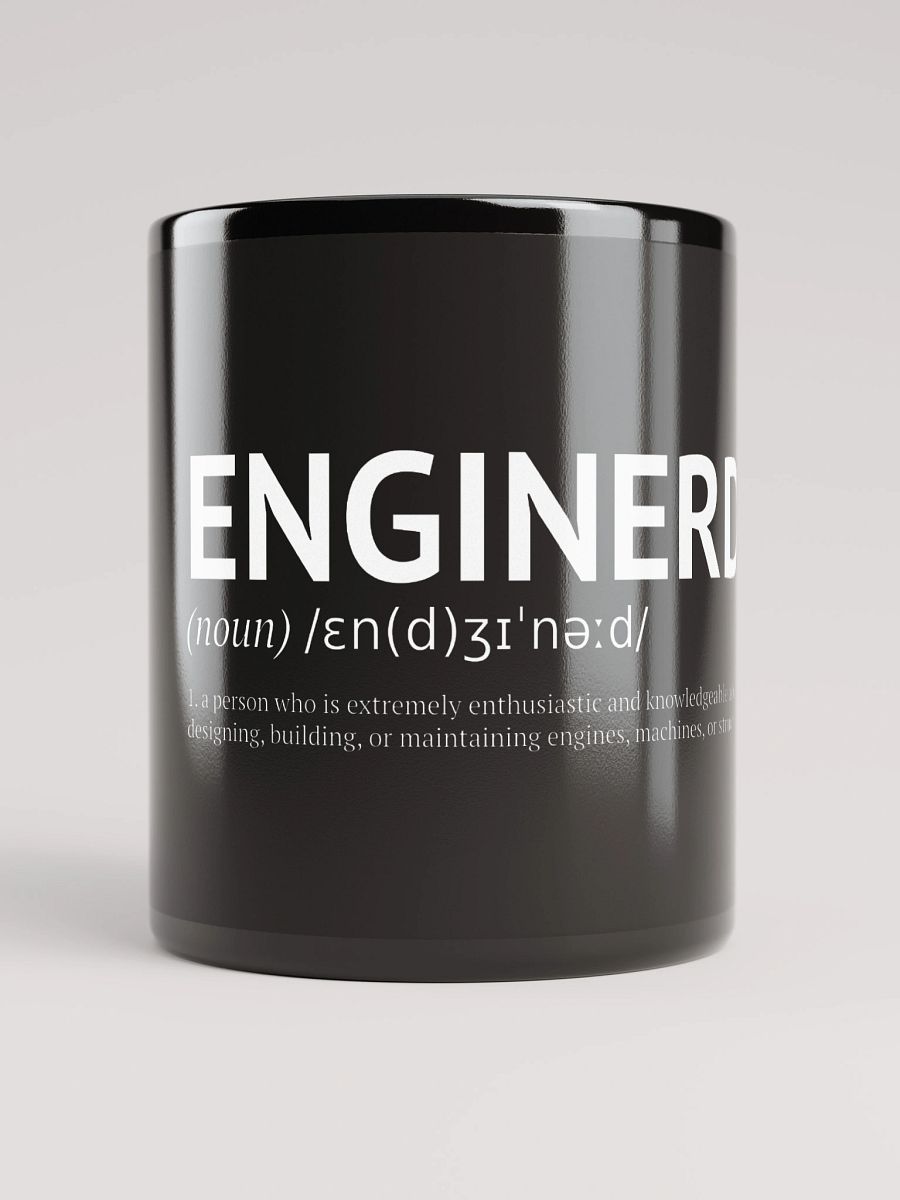 Enginerd mugt – Noun. 1: A Machine-Loving Problem Solver product image (10)