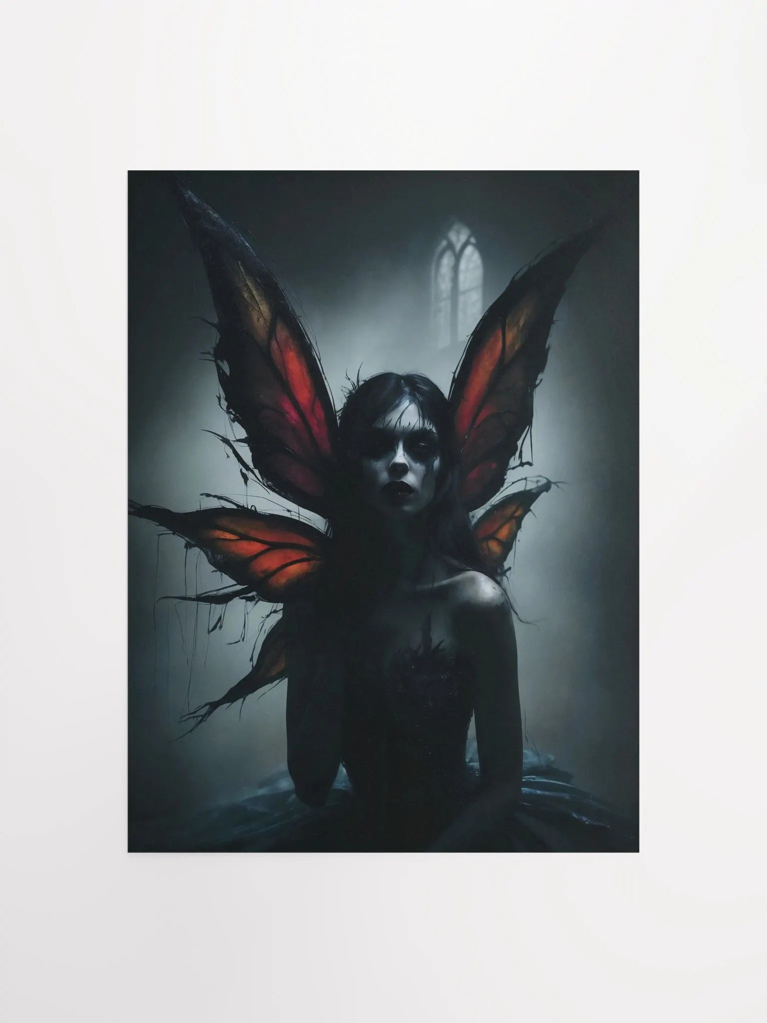 Mystical Gothic Wings Poster product image (1)