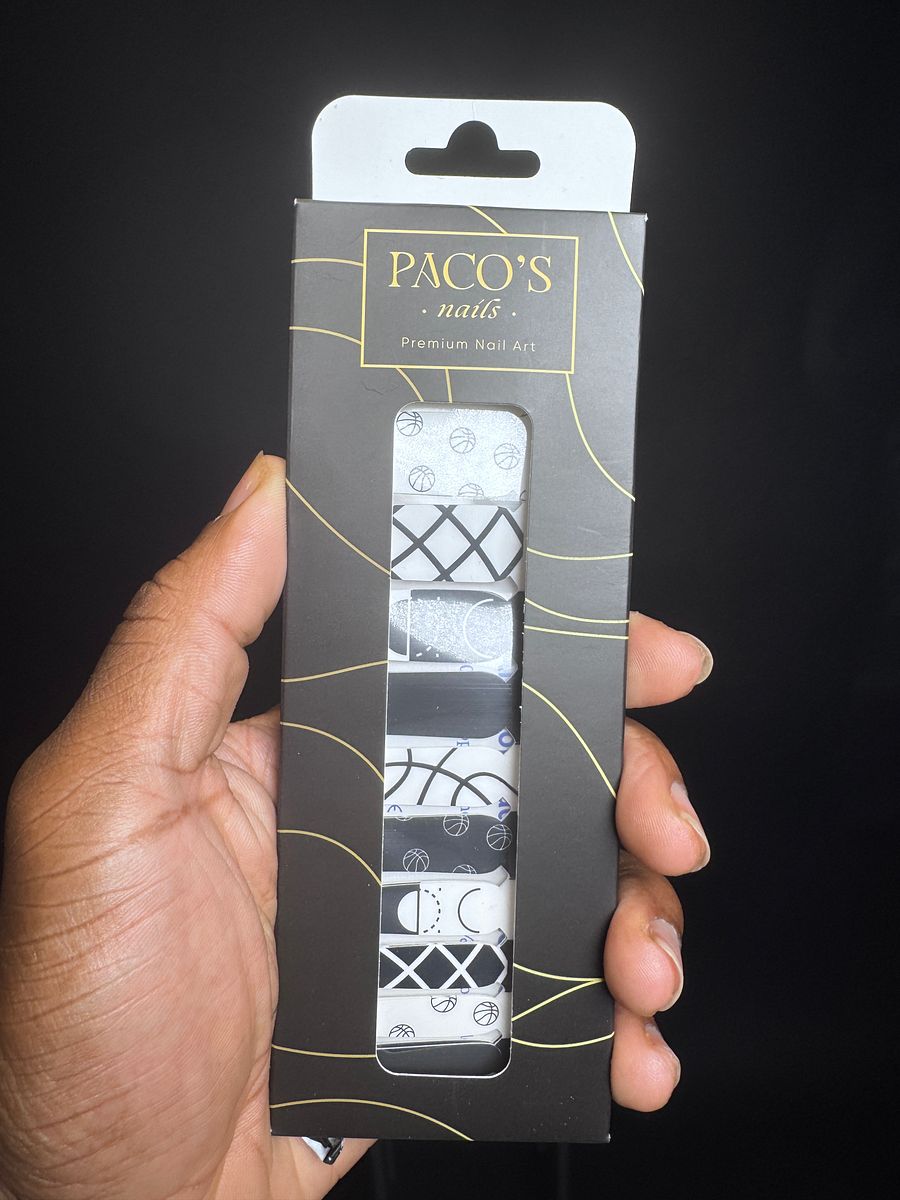 Brooklyn Basketball Nail Wraps product image (1)