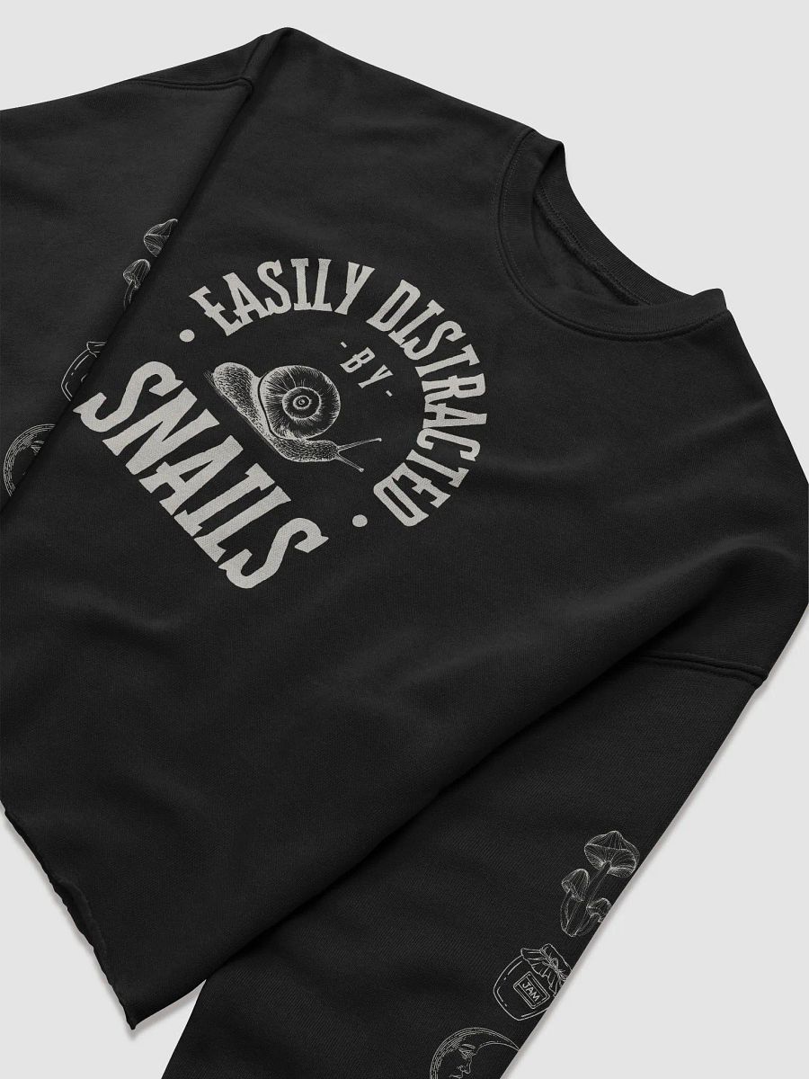 Easily Distracted by Snails - Fleece Cropped Sweatshirt product image (10)