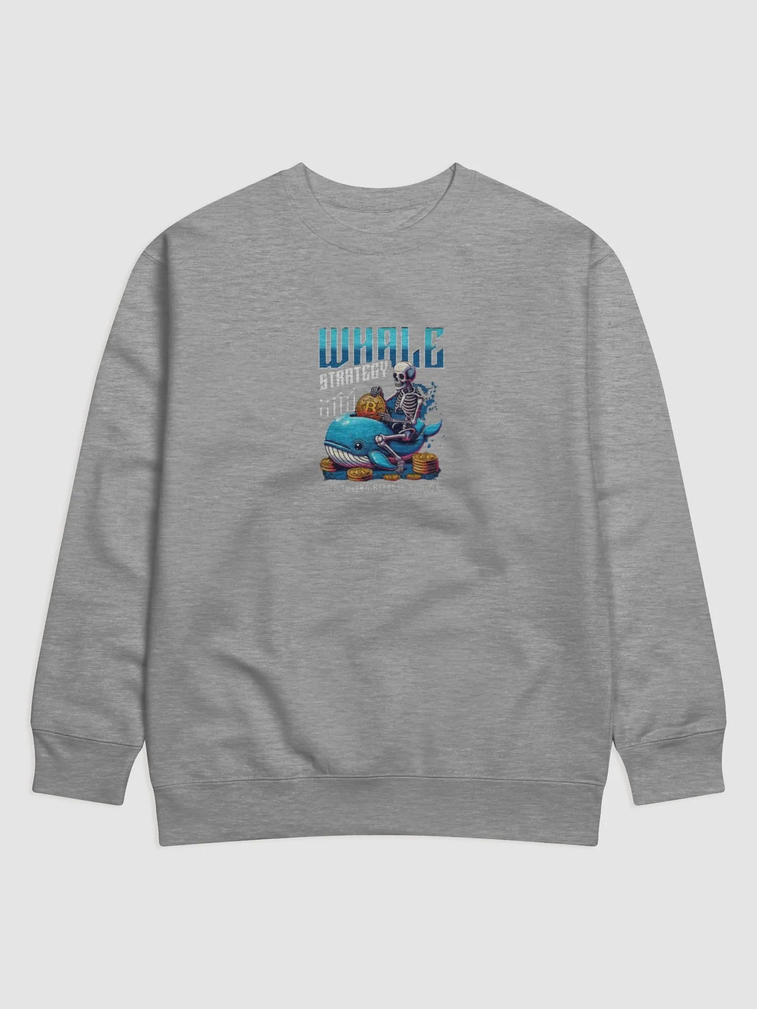 cryptocurrency Whale Strategy sweatshirt product image (1)