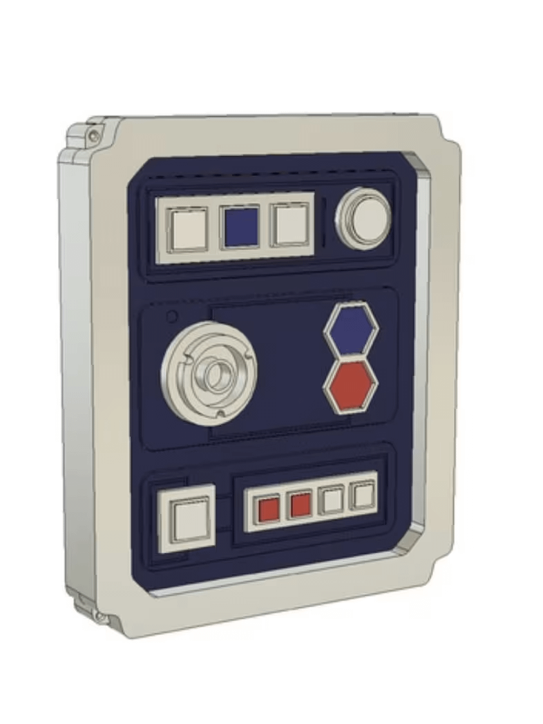 Star Wars Galaxy's Edge Control Panel 3D Model product image (1)