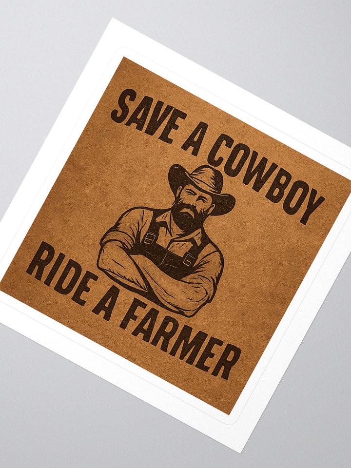 Save a Cowboy Kiss Cut Stickers product image (2)