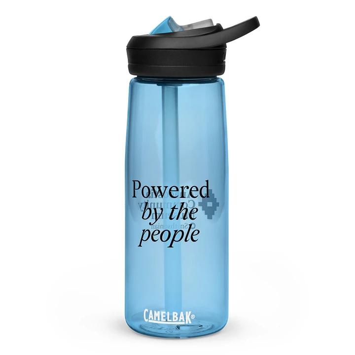 Powered by the People Water Bottle product image (1) Image 1