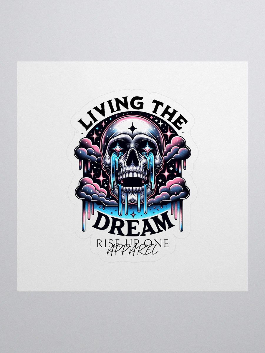 Living The Dream Sticker product image (1)