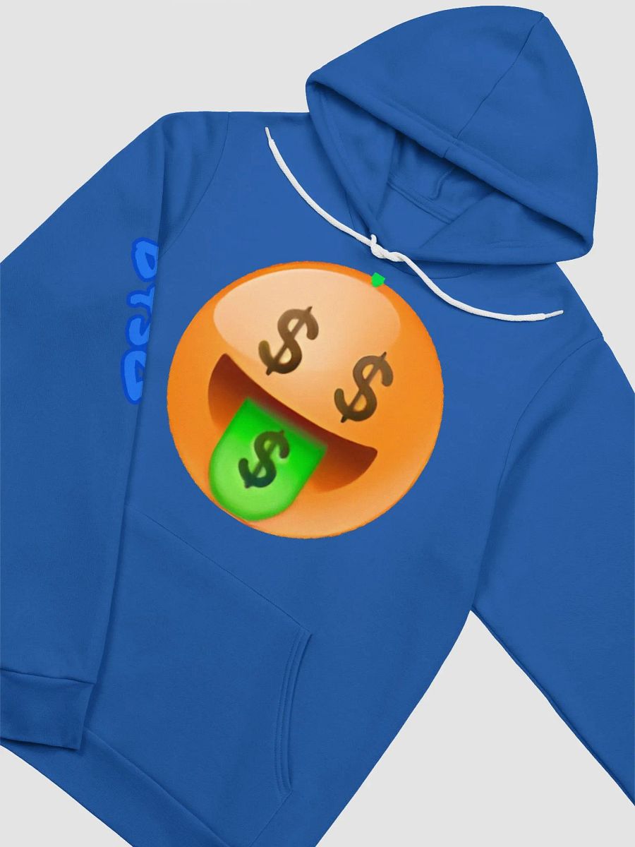 B45G Hoodie w/Orange Money-Mouth Emoji and Logo product image (3)