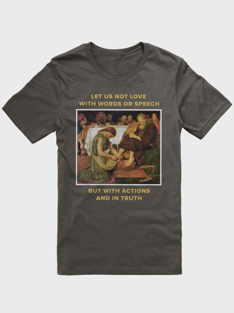 1 John 3:18 Tee product image (1)