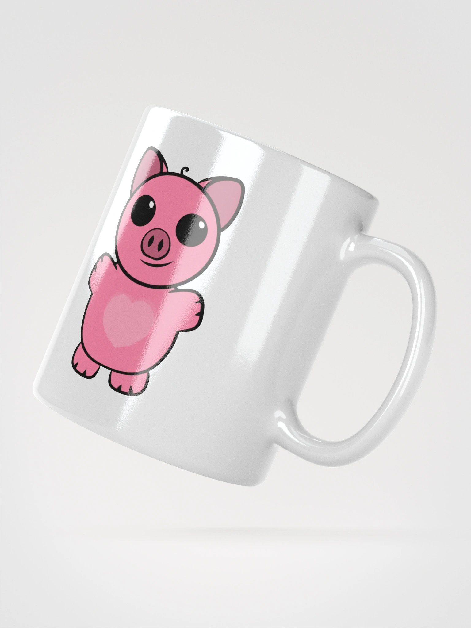 Squiggly Heart Glossy Mug product image (3)