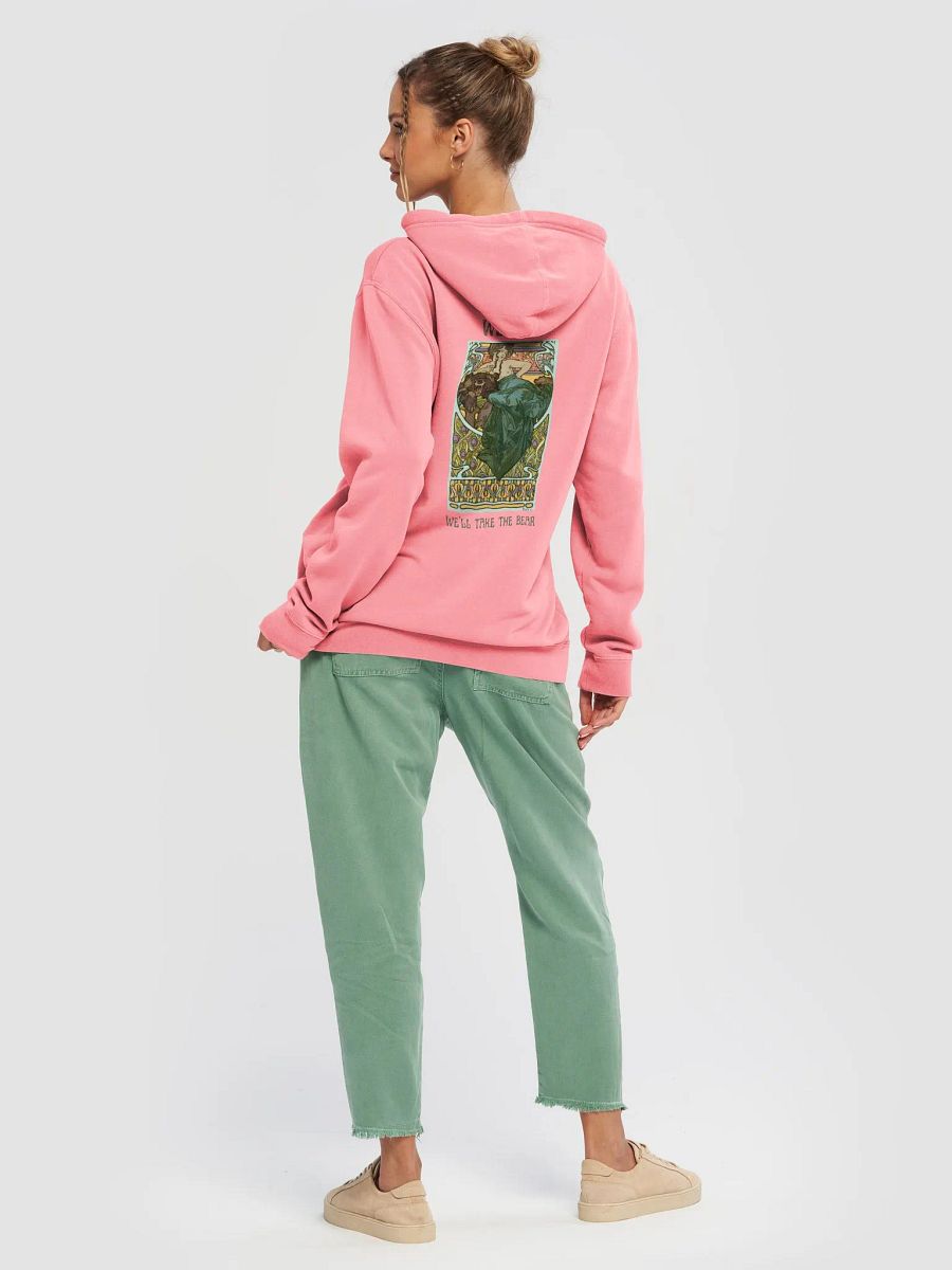 We'll Take The Bear: Retro Backside Art Print Comfort Color Hoodie product image (13)