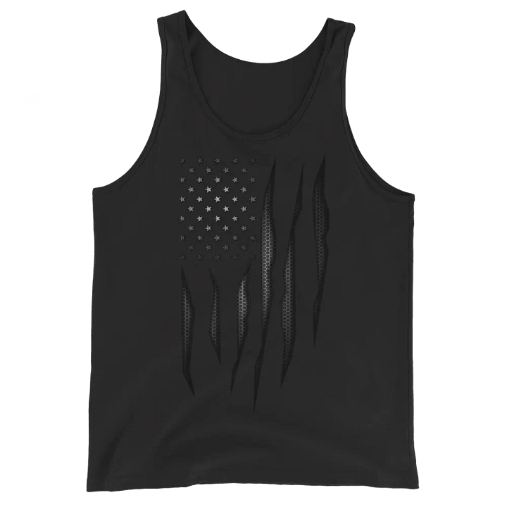 Carbon Onyx American Flag Tank Top product image (1)