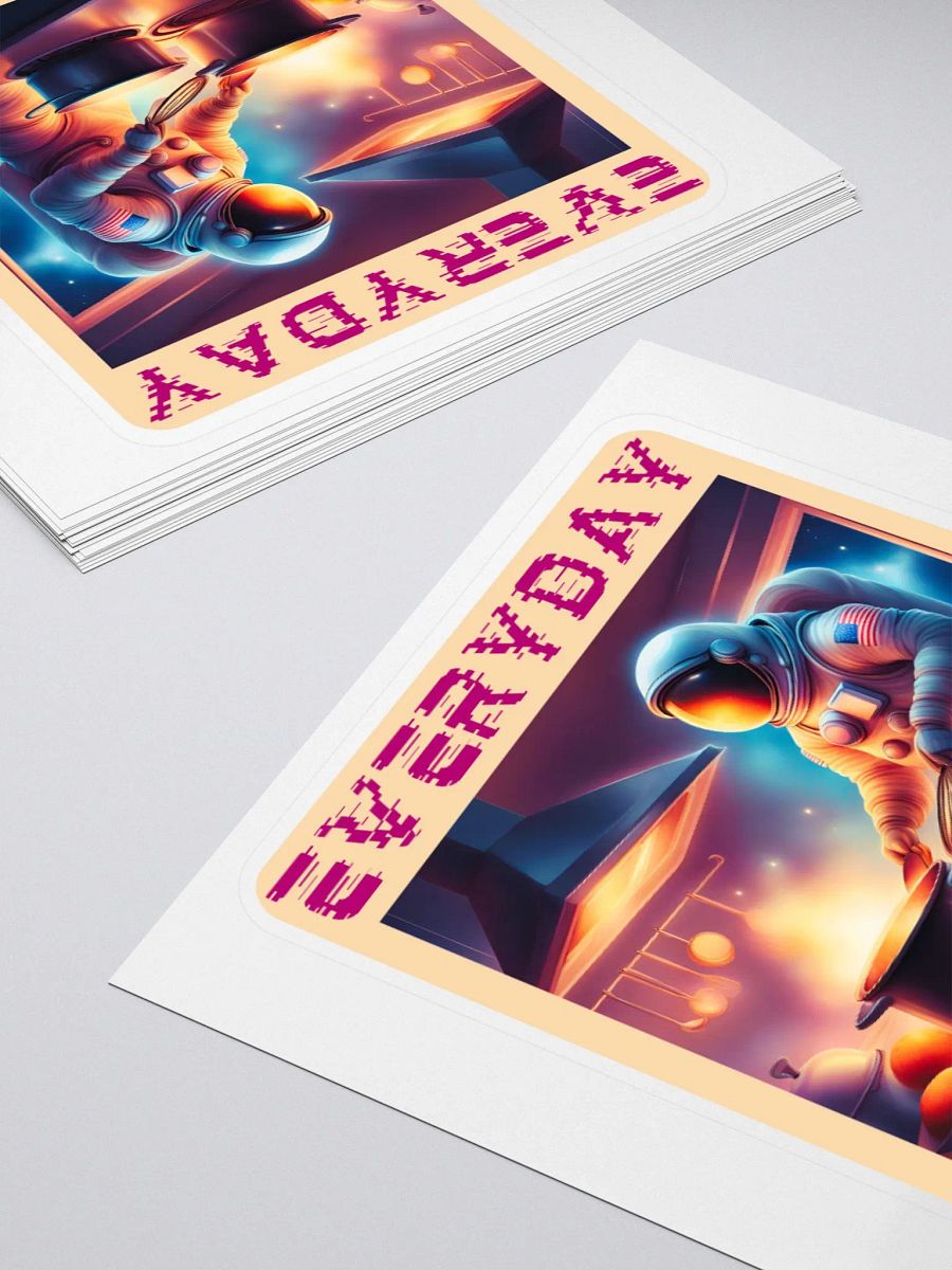 Everyday Astronaut Cooking in the Kitchen Stickers product image (11)