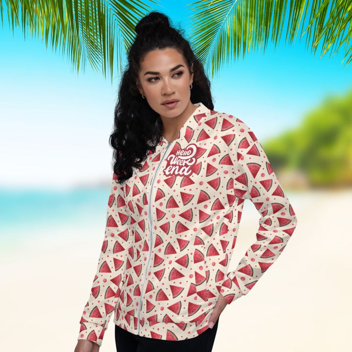 Hello Weekend Watermelon All Over Print Jacket product image (1)