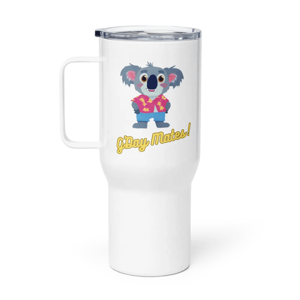 Our Scientology Stories - Peeling the Onion Travel Mug w/Handle -25 oz product image (2)