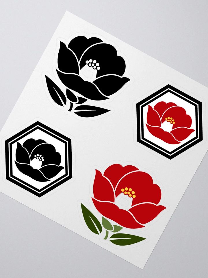 Nest of Smoke Tsubaki Crests & Emblems ✦ Kiss Cut Stickers product image (5)